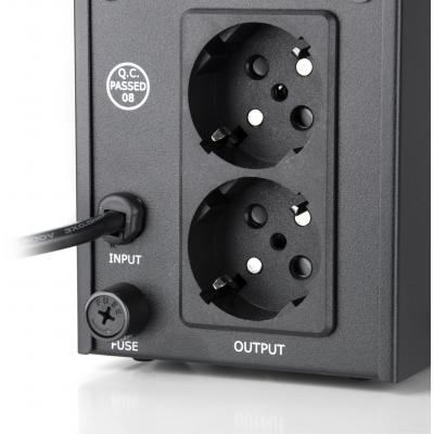    Vinga LCD 600VA metal case (VPC-600M) -  4