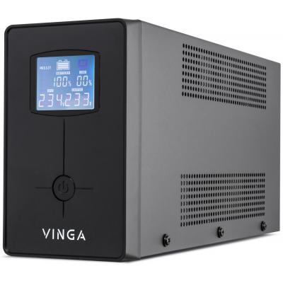    Vinga LCD 600VA metal case (VPC-600M) -  1