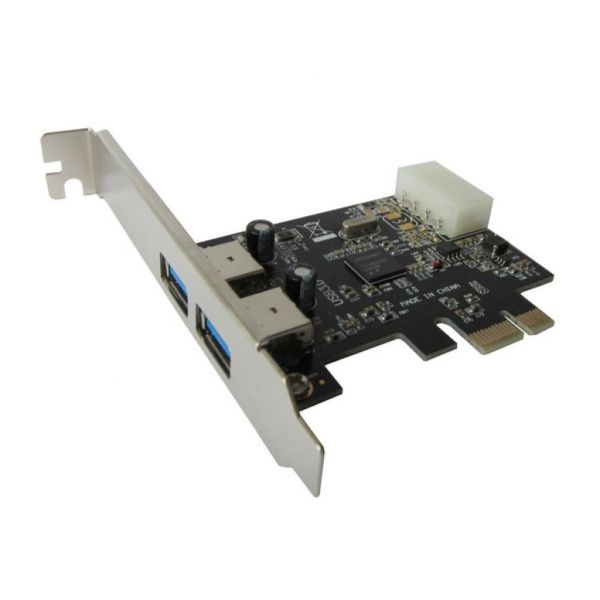  PCI-E - USB 3.0 Dynamode USB30-PCIE-2 2  (2.) NEC PD720200 -  1