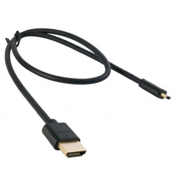  micro HDMI <-> HDMI, Extradigital, 0,5 , 36 AWG, Black (KBD1678) -  1