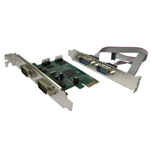  PCI-E Dynamode RS232-4port-PCIE RS232 (COM) 4  16950 UART  Moschip 9904 -  1