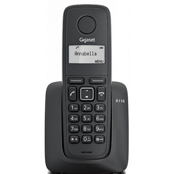  DECT Gigaset A116 Black (S30852H2801S301) -  2