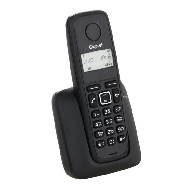  DECT Gigaset A116 Black (S30852H2801S301) -  4