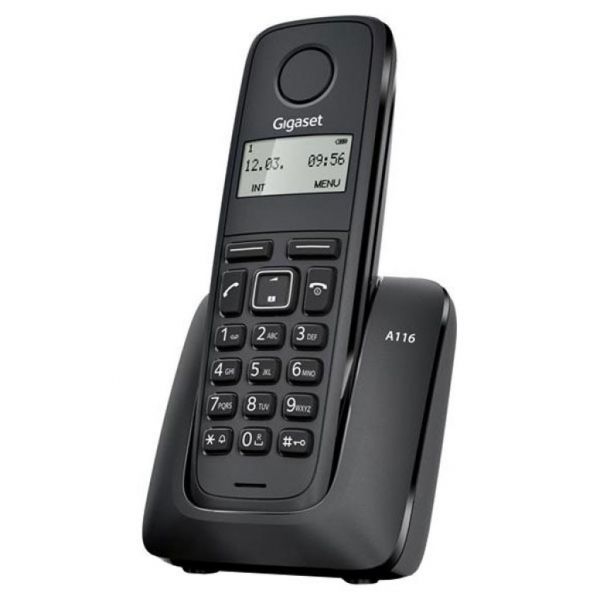  DECT Gigaset A116 Black (S30852H2801S301) -  1