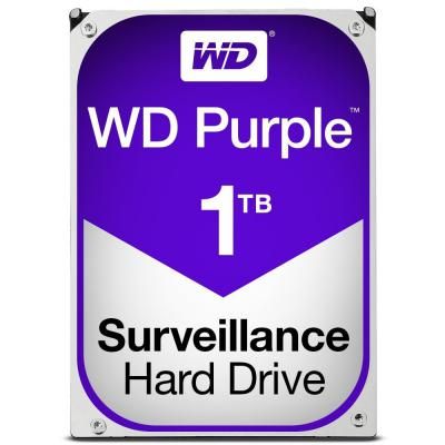   3.5" 1Tb Western Digital Purple, SATA3, 64Mb, 5400 rpm (WD10PURZ) -  1