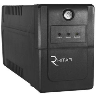  Ritar RTP850L-U (480W) Proxima-L, LED, AVR, 4st, USB, 2xSCHUKO socket, 1x12V9Ah, plastik Case Q4 -  1
