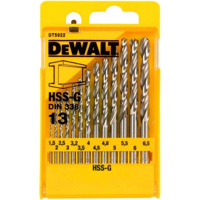 ����� ����� DeWALT HSS-G �� �������, 13��, d=1,5-6,5��. (DT5922) - �������� 1
