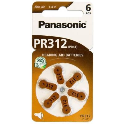��������� Panasonic PR41 / PR312 (1.4V) * 6 (PR-312/6LB) - �������� 1