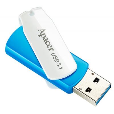 USB ���� ����������� Apacer 64GB AH357 Blue USB 3.1 (AP64GAH357U-1) - �������� 5