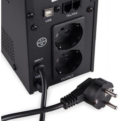 ������� ������������� �������� Vinga LED 800VA metal case with USB (VPE-800MU) - �������� 10