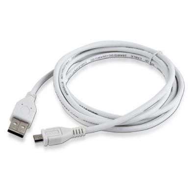   USB 2.0 AM to Micro 5P 1.8m Cablexpert (CCP-mUSB2-AMBM-6-W) -  1