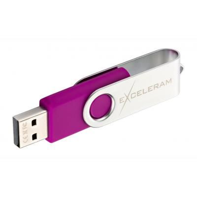USB   eXceleram 32GB P1 Series Silver/Purple USB 2.0 (EXP1U2SIPU32) -  5