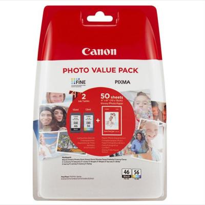 �������� Canon PG-46 + CL-56 + Paper (Multi Pack) (9059B003) - �������� 1