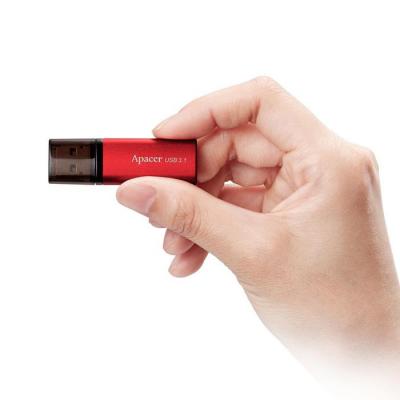 USB ���� ����������� Apacer 64GB AH25B Red USB 3.1 Gen1 (AP64GAH25BR-1) - �������� 4