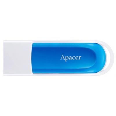 USB Flash Drive 64Gb Apacer AH23A White-Blue, AP64GAH23AW-1 - �������� 1