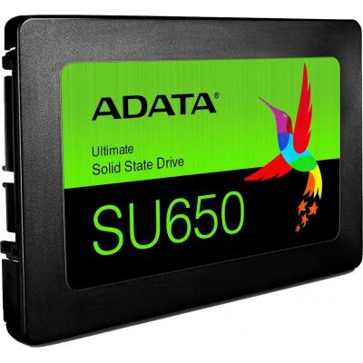 SSD  A-Data Ultimate SU650 480Gb SATA3 2.5" 3D TLC (ASU650SS-480GT-R) -  2
