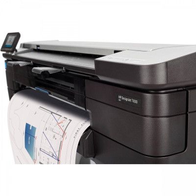  HP DesignJet T830  Wi-Fi 24'' (F9A28D) -  10