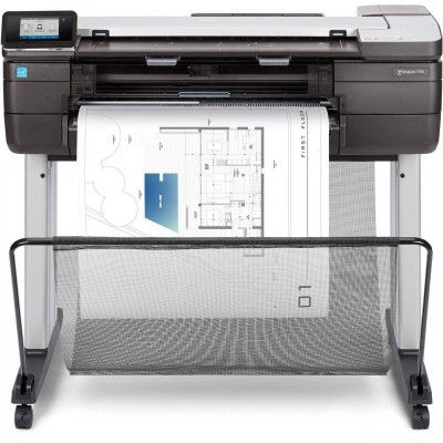  HP DesignJet T830  Wi-Fi 24'' (F9A28D) -  5