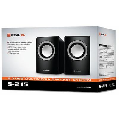 ������������ ������� REAL-EL S-215 black - �������� 2