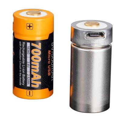 ����������� Fenix 16340  700 UP mAh Li-ion micro usb (ARB-L16-700UP) - �������� 3