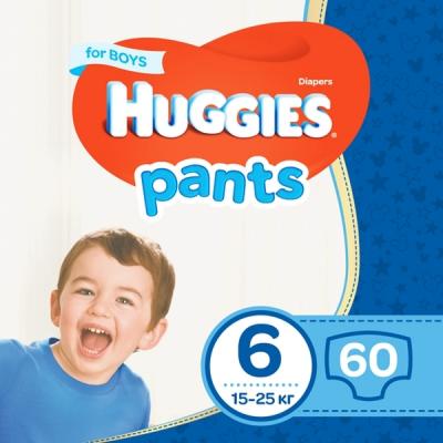 ϳ������ Huggies Pants 6 (15-25 ��) ��� �������� 60 �� (5029053564142) - �������� 1