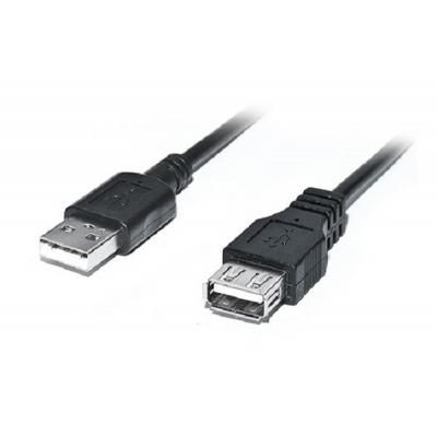 ���� ������ USB 2.0 AM/AF 2.0m Pro black REAL-EL (EL123500028) - �������� 1