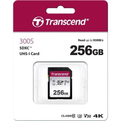 ����� ������ SDXC, 256Gb, �lass10 UHS-I U3 V30, Transcend 300S (TS256GSDC300S) - �������� 2