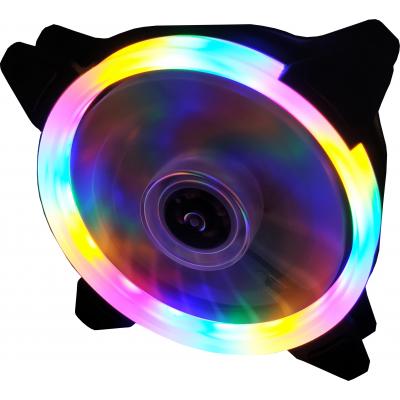 ���������� 120 mm Cooling Baby 12025HBRB-1 RAINBOW 1 ������������ round LED 120x120x25�� HB, 24,5��, 12V, 1200 ��/���, - �������� 2