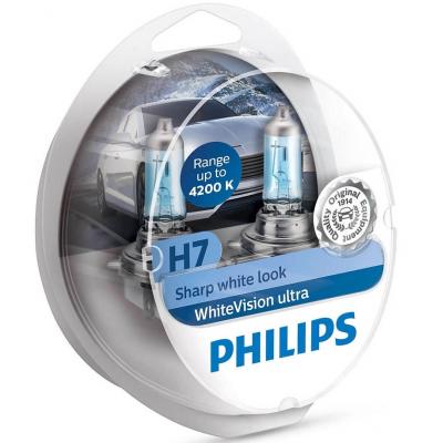 ��������� Philips H7 WhiteVision Ultra +60% 2�� (12972WVUSM) - �������� 4