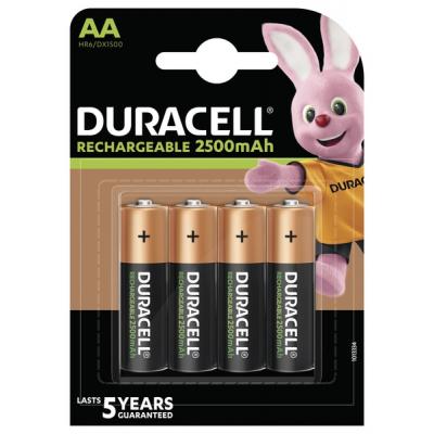 ���������� Duracell AA HR6 2500mAh * 4 (5000394057203 / 5007308) - �������� 1