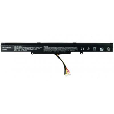 ����������� ��� �������� Asus X450J A41-X550E, 2600mAh, 4cell, 14.4V, Li-ion, ������ AlSoft (A47149) - �������� 1