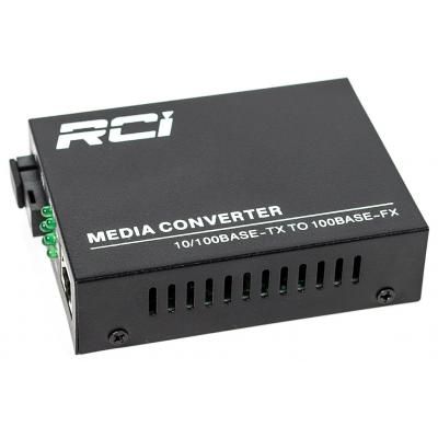 �������������� RCI 100M, 20km, SC, RJ45, Tx 1310nm, standart size metal case (RCI902W-FE-20-T) - �������� 1