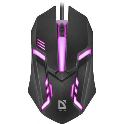 ���� Defender Cyber MB-560L, Black, USB, �������, 1600 dpi, 3 ������, 7 ������� �����������, 1.5 � (52560) - �������� 1