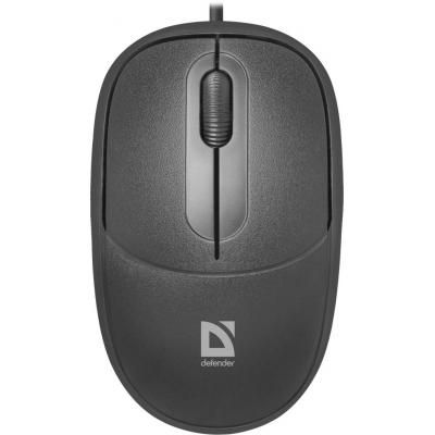 ���� Defender Datum MS-980, Black, USB, �������, 1000 dpi, 3 ������, 1.5 � (52980) - �������� 1