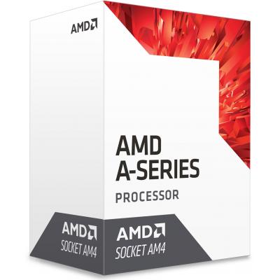  AMD (AM4) A8-9600, Tray, 4x3,1 GHz (Turbo Boost 3,4 GHz), Radeon R7 (900 MHz), L2 2Mb, Bristol Ridge, 28 nm, TDP 65W (AD9600AGM44AB) -  1