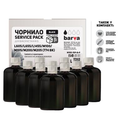 ������� Barva EPSON M100/M105/M200/M205 10x100 �� BLACK 774BK (M100-1SP-B-P) - �������� 1
