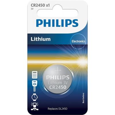  Philips CR2450 Lithium * 1 (CR2450/10B) -  1