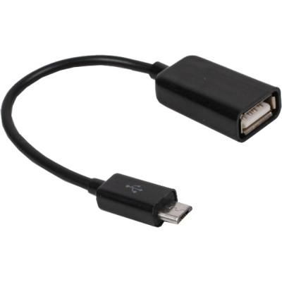   OTG USB 2.0 AF to Micro 5P 0.15m Maxxter (U-AFM-OTG) -  1