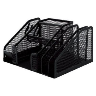 ��������� ��� ������� Buromax 210x150x100 ��, wire mesh, black (BM.6241-01) - �������� 1