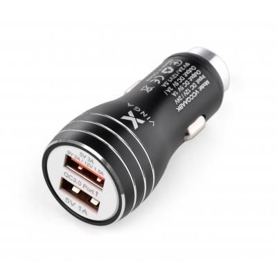 �������� ������� Vinga QC3 Quick Dual USB Car Charger aluminium 18W Max (VCCQAABK) - �������� 1