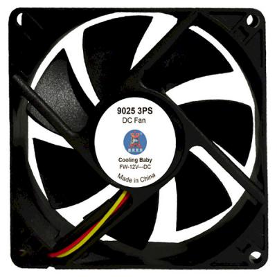 ���������� 90 mm Cooling Baby 9025 3PS 90x90x25�� SB 12� 0,23� 24,3��, 2200 ��/��� 3pin - �������� 1