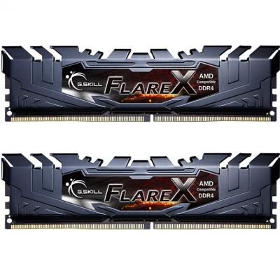     DDR4 16GB (2x8GB) 3200 MHz FlareX Black G.Skill (F4-3200C16D-16GFX) -  1