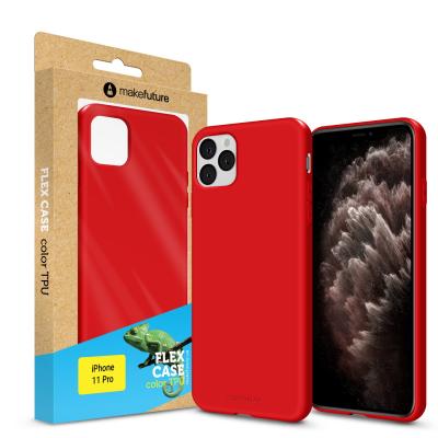     MakeFuture Flex Case (Soft-touch TPU) Apple iPhone 11 Pro Red (MCF-AI11PRD) -  1