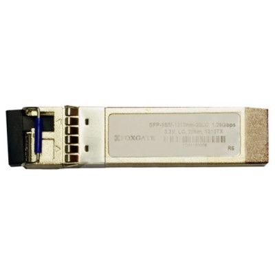  SFP FoxGate WDM, 1.0 G, 20 , SC SM, TX1310 , DDM (SFPd-1SM-1310nm-20SC) -  1