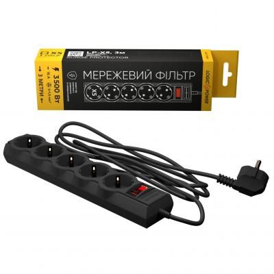 ������� ������ ������� LogicPower LP-X5 PREMIUM, 3m black (9584) - �������� 1