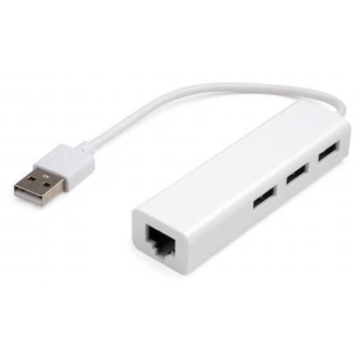 ������������ Vinga 3xUSB2.0 + RJ45 100Mbps (VCP2H3USB2LANWH) - �������� 2