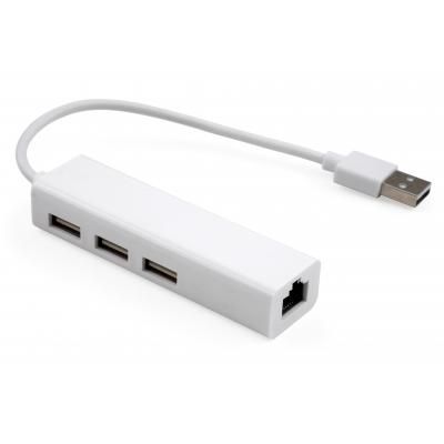 ������������ Vinga 3xUSB2.0 + RJ45 100Mbps (VCP2H3USB2LANWH) - �������� 1