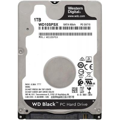 ������� ���� 2.5" 1Tb Western Digital Black, SATA3, 64Mb, 7200 rpm (WD10SPSX) - �������� 1