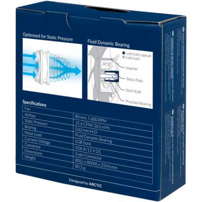 ����� ��� ������� Arctic P8 black (ACFAN00147A) - �������� 7