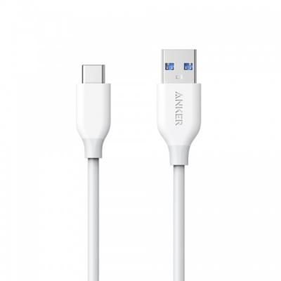   USB 3.0 AM to Type-C 0.9m Powerline V3 White Anker (A8163H21/A8163G21) -  2